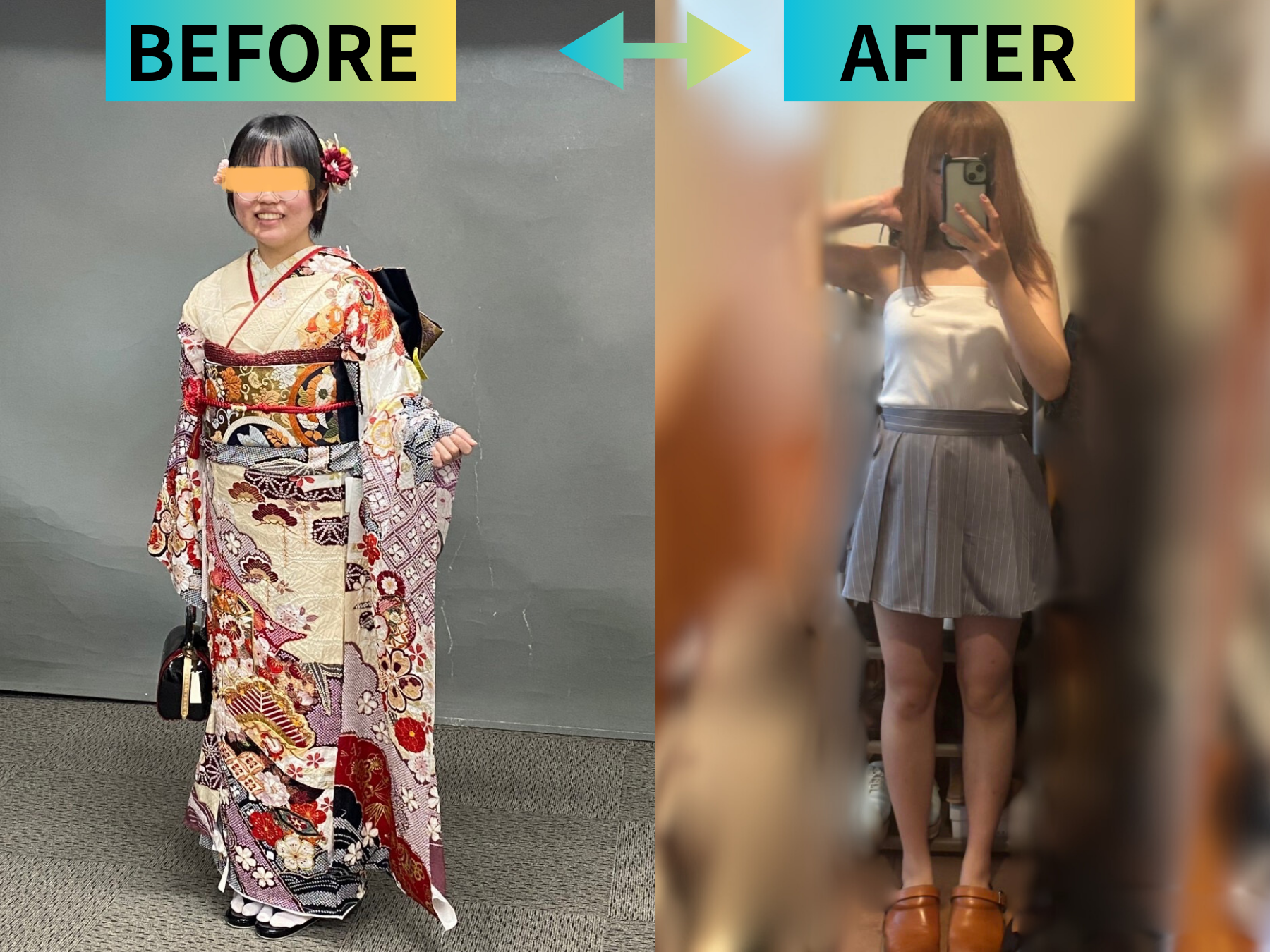 【20代女性】成人式までに痩せたい！ジム初心者が1年で−13kgを達成した方法